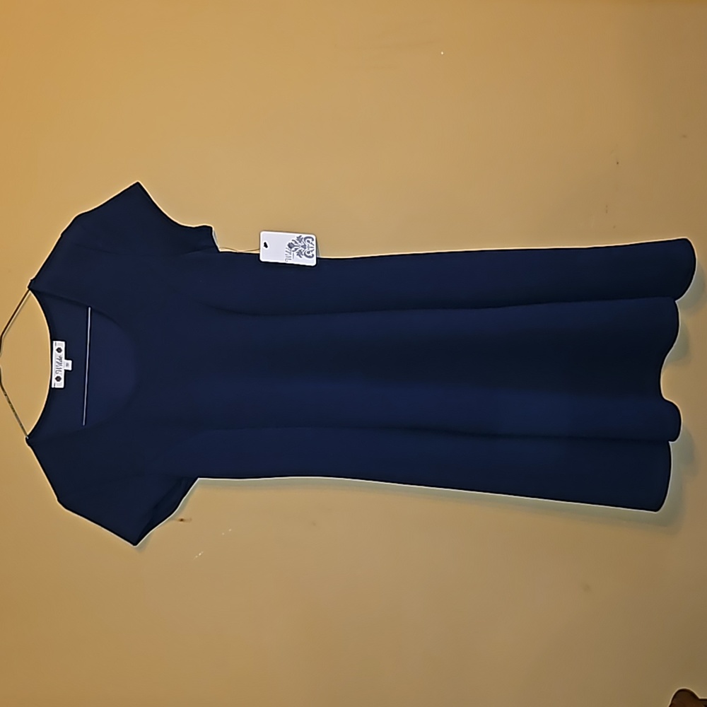 Wilde Navy Blue Dress, women's size Small. NWT.